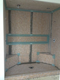 BC103 Corner Bench Seat - Triangular Shower Bench - customeps